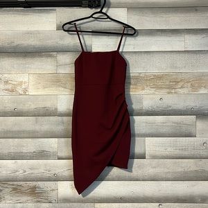 Eclipse Maroon Dress